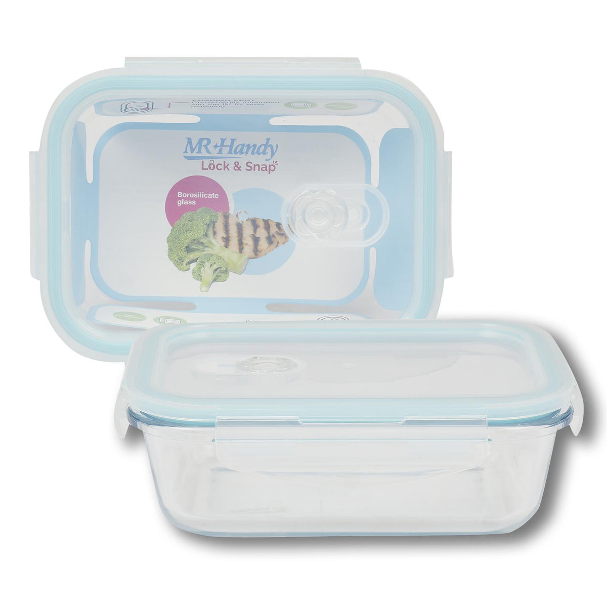 Mr. Handy Snap & Lock Food Container 5pc (Pieces=16) – Mr. Handy Shop