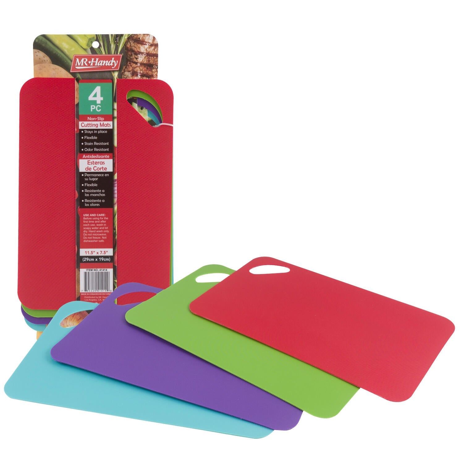 Mr. Handy Chopping Board Set 4pc - 11.4" (Pieces=12)