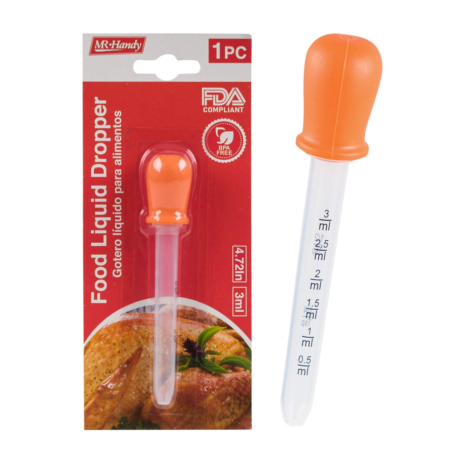 Mr. Handy Measuring Dropper - 4.7" (Pieces=72)