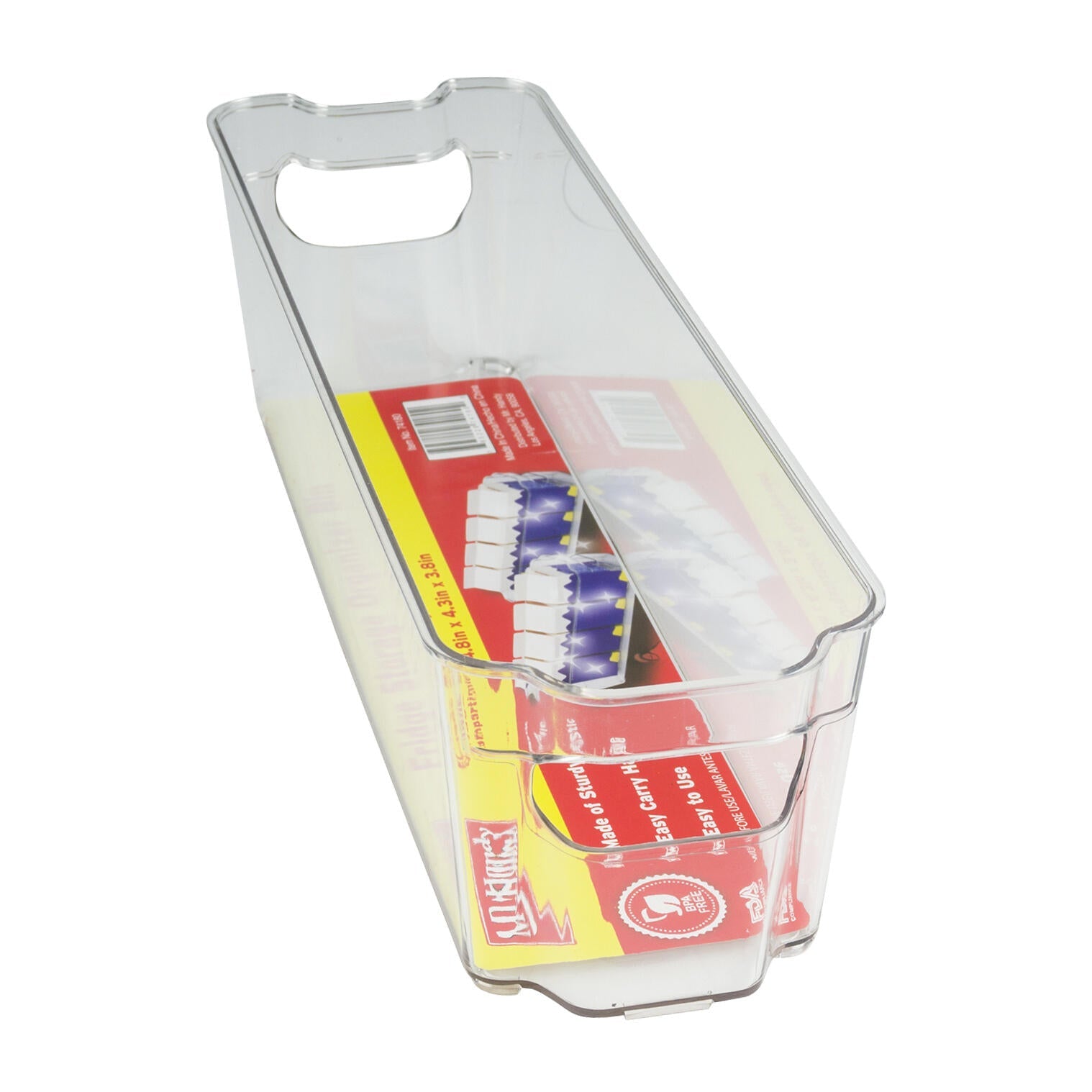 Mr. Handy Plastic Fridge Bin - 14.8" (Pieces=24)