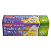 Mr. Handy 60pc Reclosable Snack Bag (Pieces=24)